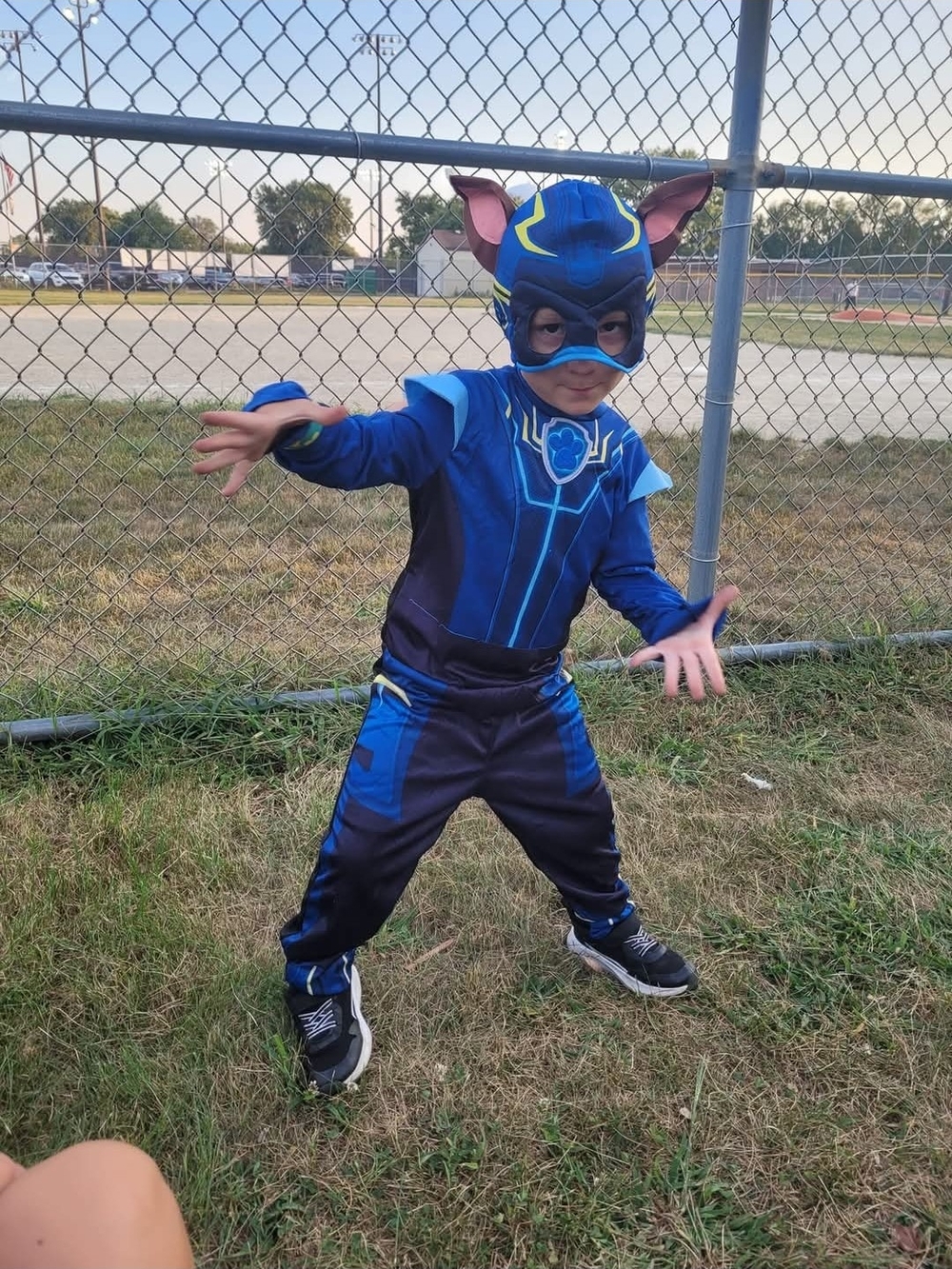 PAW Patrol, Chase costume, Mighty Movie, Size S 6/7